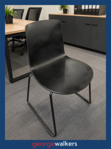 CHAIR – UFL LOTUS ENEA – BLACK – STACKABLE – PR6842
