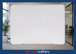 Visual Displays: Whiteboard - Magnetic - 1800 x 900mm - N80415