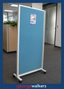 Partitions 1: Partitions - Mobile Display - 1800 x 900mm - Green - N80291