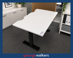 DESK – COMMERCIAL – WHITE – 1200MM – PR6867