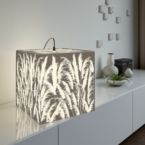 Products: Beige & White Cube Lamps Coastal Sand Dune White Pampas Grass Silhouettes Georgie & Lexy