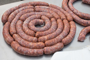 Products: Venison, Tomato & Onion Sausages – Georgie Moleta Butcheress