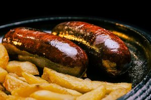 Products: Cheeseburger Sausages – Georgie Moleta Butcheress