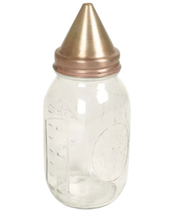 Pycnometer Top and Glass Jar
