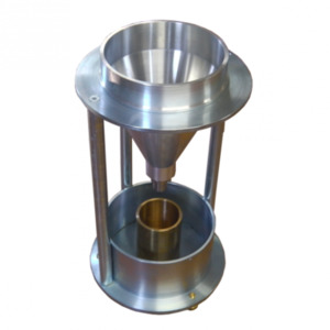 Products: Sand flow cone apparatus