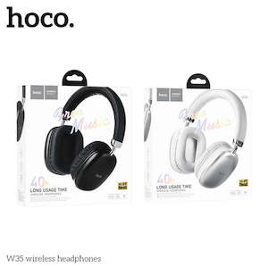 Vape Accessories: Hoco- Wireless Headphones -40hours Usage time