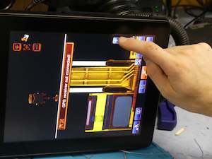 Industrial Equipment Repairs: Komatsu Monitor 7835-70-8087 – Display Colour Repair Service