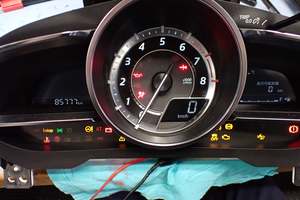 Repair Instrument Clusters Dash Boards Repairs: Mazda 2 Instrument Cluster Illumination issues