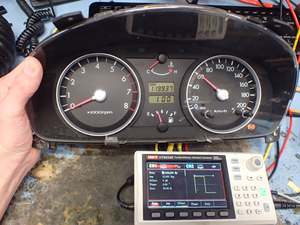 I30 Instrument cluster no Speedometer
