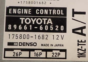 Toyota 89661-60520  1KZ ECU repair