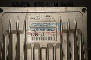 Repair Engine Ecu Injection Pumps: Hyundai 39101-4X740  CR-U ECU  - Short on power supply