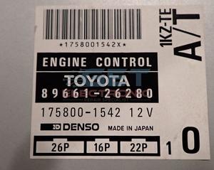 Toyota 1KZ 89661-26280