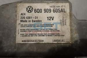 06 Volkswagen Beetle 6q0 909 605al SRS Control Module