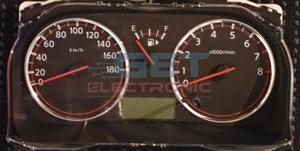 Repair Instrument Clusters Dash Boards Repairs: Tidia - No Backlight  - 2008