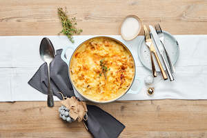 Christmas2023: Smoked cheddar and thyme cauliflower gratin. Serves 3-4