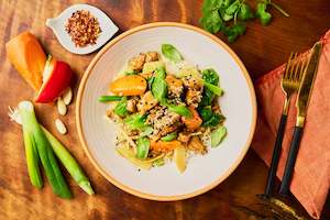 Main Dishes: Chinese three cup chicken