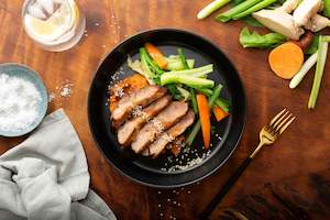 Main Dishes: Chinese sticky pork shoulder