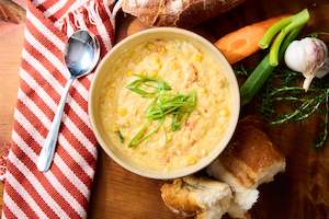Chicken & sweetcorn soup