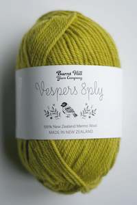 Burnt Hill Yarn Company - Vespers 8-Ply - Crunchy Pear