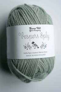 Burnt Hill Yarn Company - Vespers 8-Ply - Smoky Blue