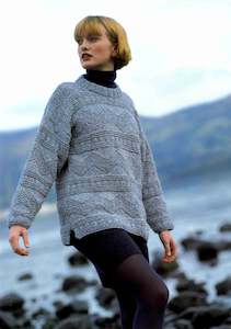Lisafdesigns: Zig Zag Textured Sweater - LisaFDesign - Vintage