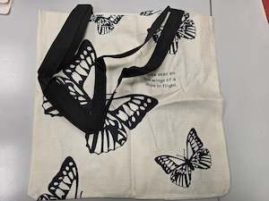 Bags And Pouches: Tote Bag - Butterflies
