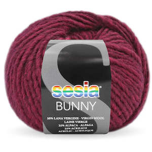 Sesia - Bunny Chunky Yarn - Burgundy Mix 8453