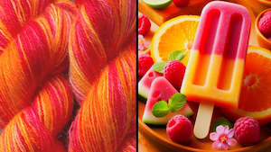 Ad Maiora - Mohair Yarn - Popsicle