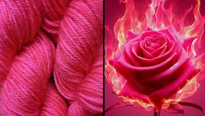 Ad Maiora Mohair: Ad Maiora - Mohair Yarn - Hot Pink