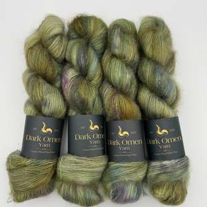 2 3 Ply Lace Weight: Dark Omen - Spellweaver - Qu's Marsh