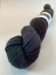 Yarnfloozy: Yarnfloozy - Brushtail 8 Ply - Blackened Rainbow