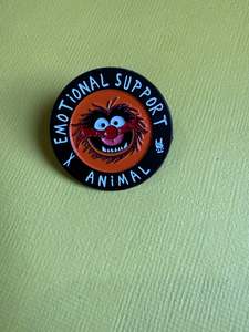 Enamel Pin - Emotional Support Animal