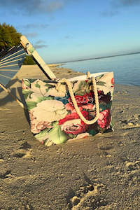 AS Large Beach Bag - J'Adore Roses