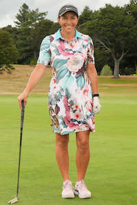 Annah Stretton: Lydia Dress - Painted Blue