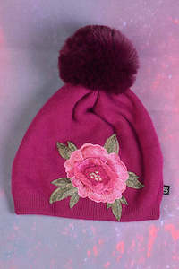 Sale: Eden Beanie - Cerise