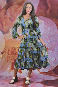 Sale: Picture Perfect Dress - Hydrangea Bunches