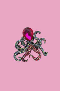 Get It On: Octopus Brooch