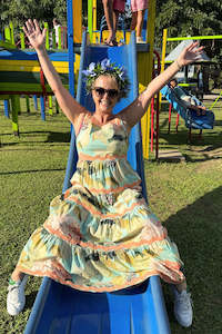 Meg Dress - Hydrangea Pretty