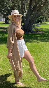 Jackets Coats: Kimono Jacket - One Size