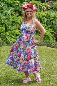 Meg Bambi Dress -Floral Overload