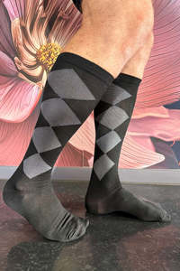 AS - Compression Socks - Black Diamonds