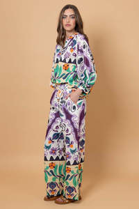 Nova Pant - Aztec Print