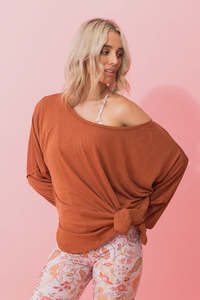 Sweat Republic 1: Time Out Top - Rust