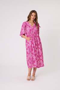 Paisley Dress - Pink
