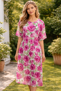 Bittermoon: Bittermoon- Good Time Dress - Rose