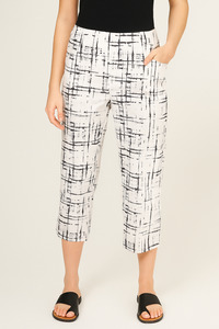 Bittermoon: Bittermoon 7/8 Pant - Grid