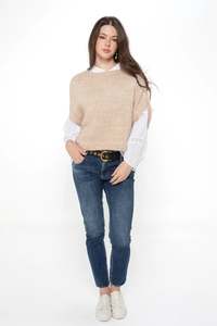 Celeste Alpaca Wool Blend Vest