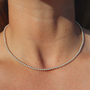 Fabuleux Vous 1: Perle-Petite Champagne Pearl Necklace