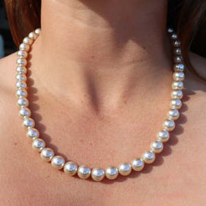 Perle - Champagne Pearl Necklace