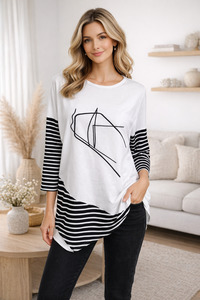 Bittermoon Region Top - White